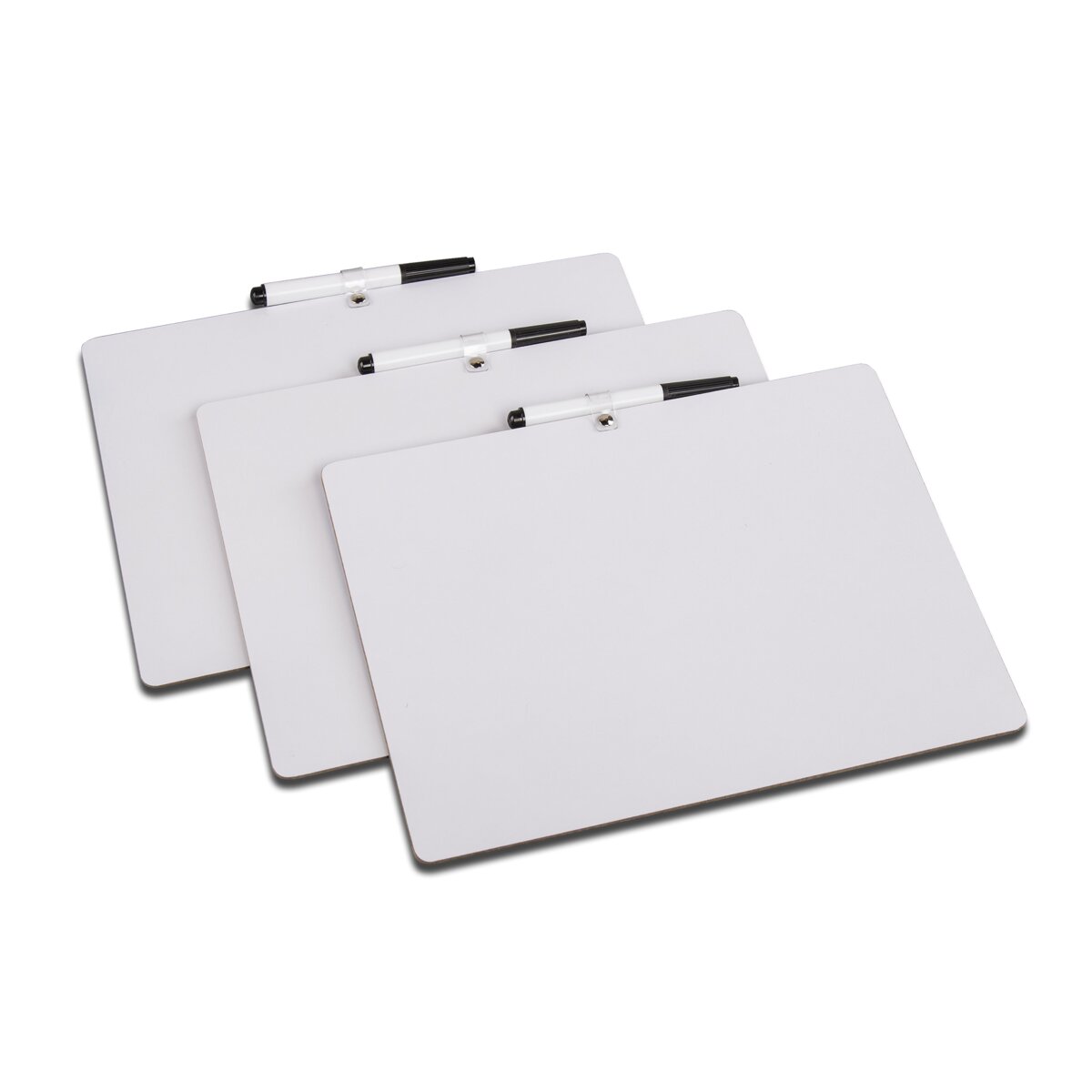 M30紅藍線雙面小白板帶筆夾寫字板產(chǎn)品詳情圖1